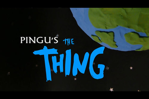 [動画] Pingu's THE THING / めためた怖いぞ