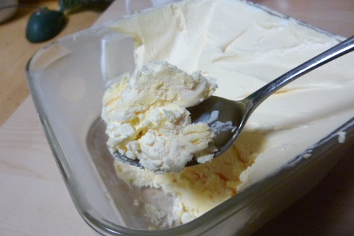 手作りアイスクリームの微妙なライン