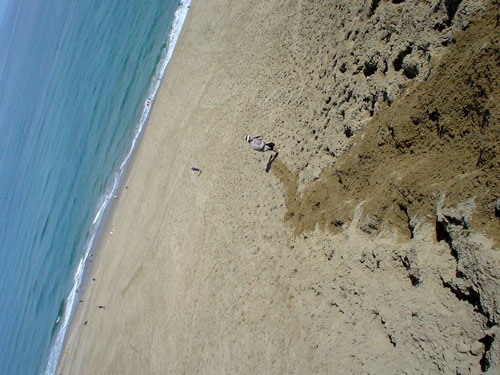 鳥取砂丘：海側