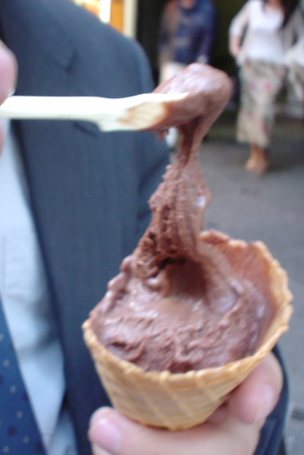 ピエールマルコリーニ：チョコアイス