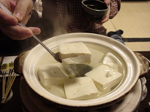 奥丹：湯豆腐