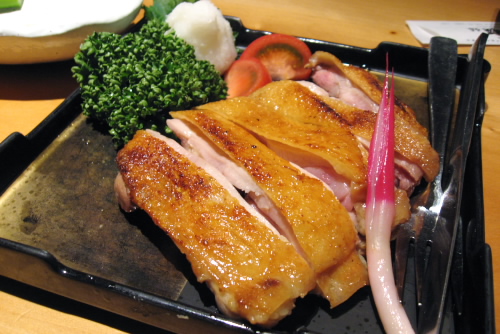 比内地鶏の塩焼き：新宿今井屋本店