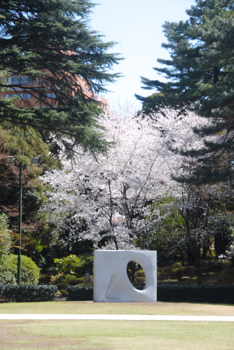 東京都庭園美術館の庭園のみ