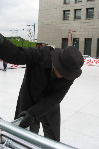 氷を使わないスケートリンク - 日比谷パティオ  Crimio Candy Rink