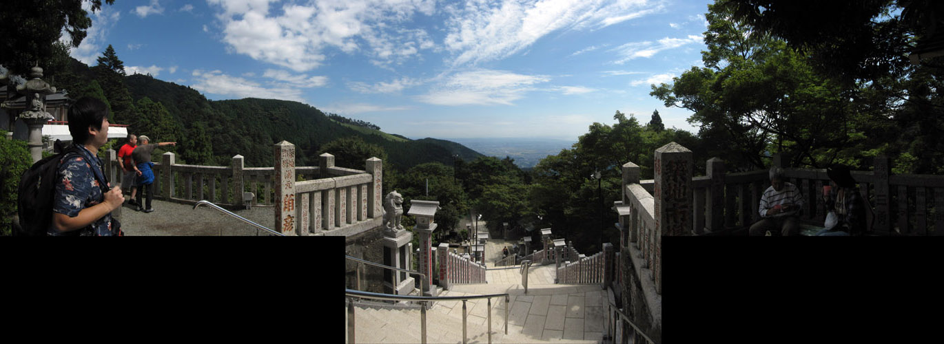 阿夫利神社からの眺め