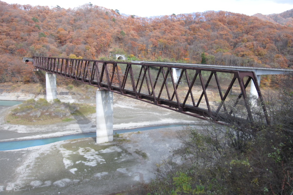 野岩線湯西川橋梁