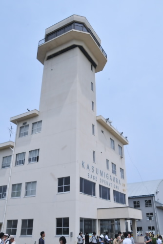 霞ヶ浦駐屯地の管制塔