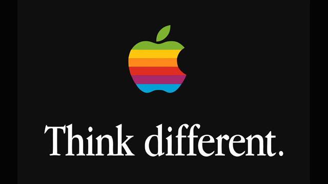 Think different (1分)